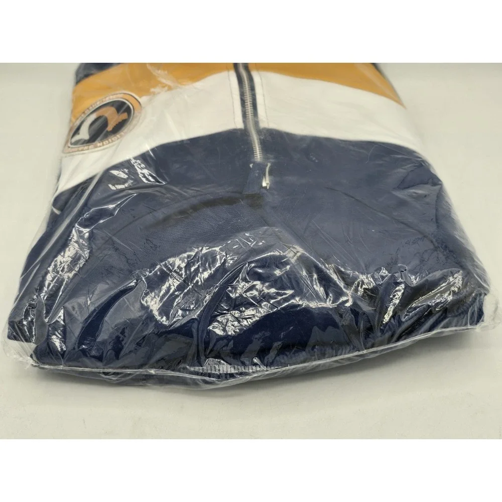 True‎ Religion Men's Chevy Zip Up Hoodie - Navy Blue/White/Gold - XXXL - NWT